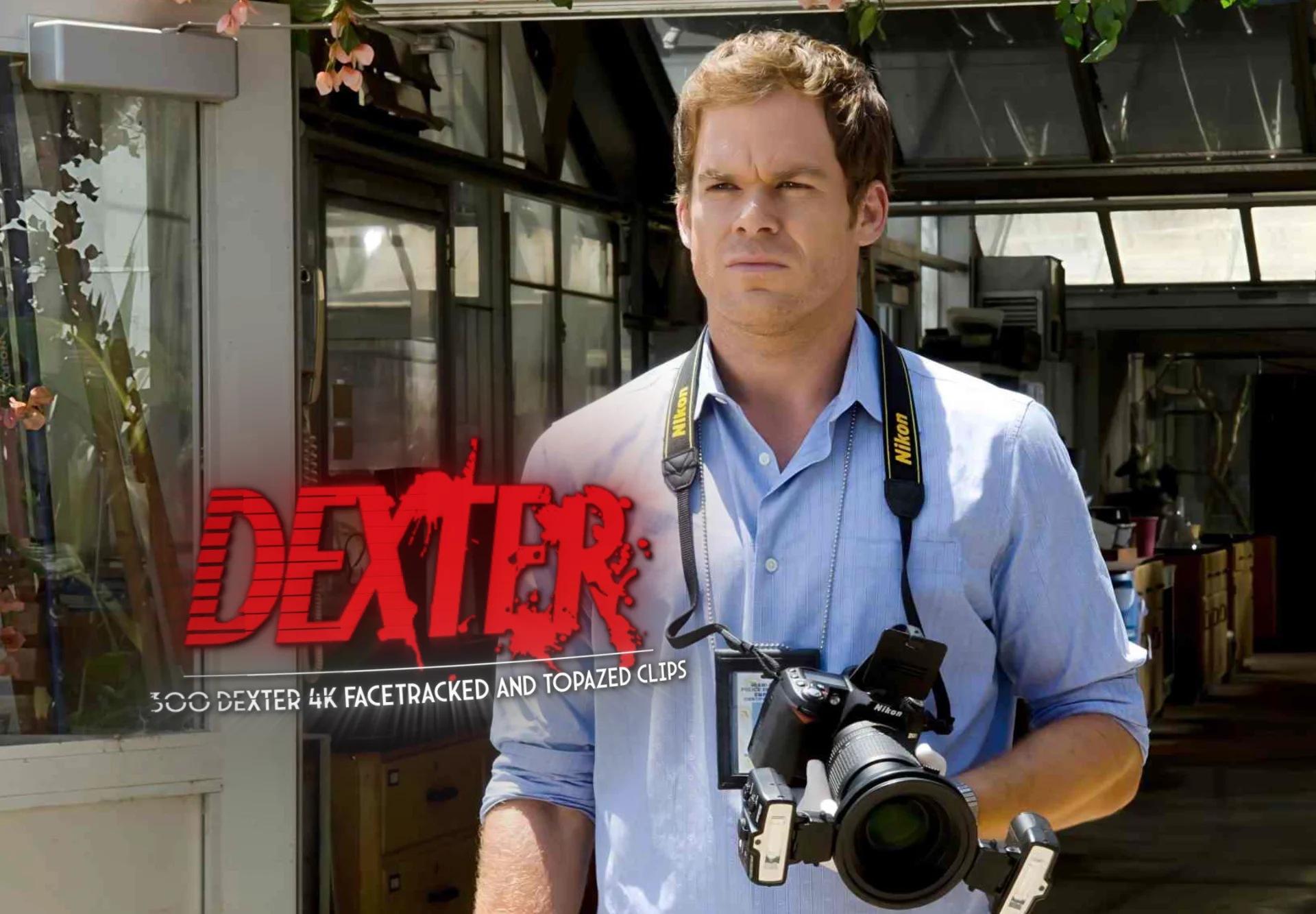 300 Dexter Morgan - 4K Facetracked & Topazed Clips