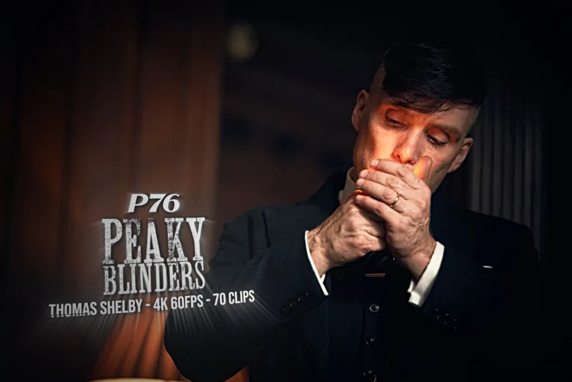 70 Thomas Shelby - 4K Facetracked & Topazed Clips