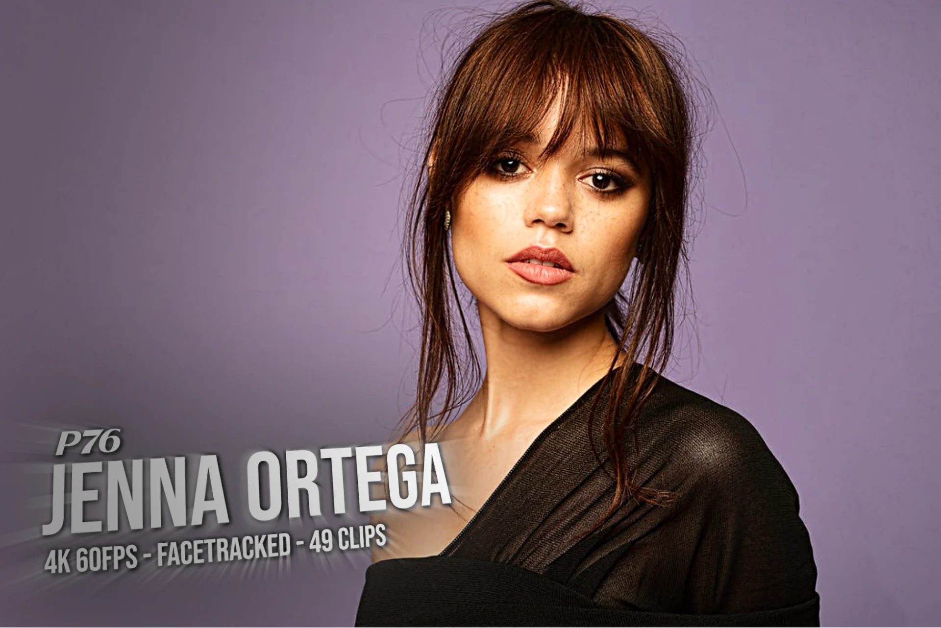 49 Jenna Ortega Clips (4K 60FPS) (FaceTracked) (Topazed)